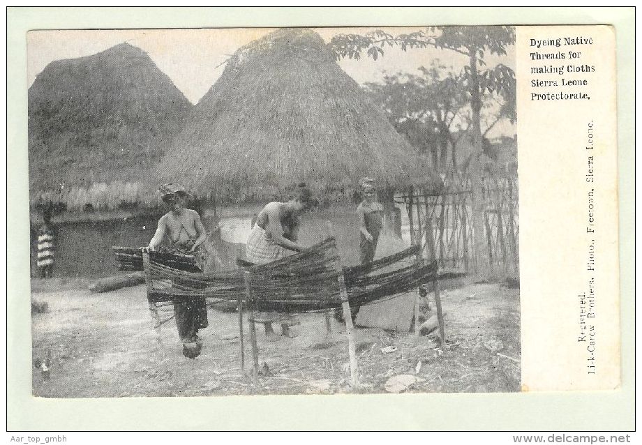 AK Afrika Sierra Leone Ungebraucht Foto Carew Brothers - Sierra Leone