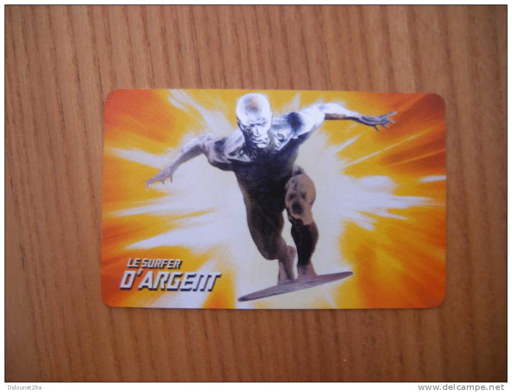 Carte LE SURFER D´ARGENT (le 8 Aout Au Cinéma...) - Marvel