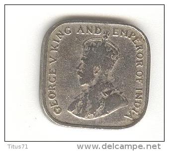 5 Cents Ceylan / Ceylon 1920 - George V - Colonies