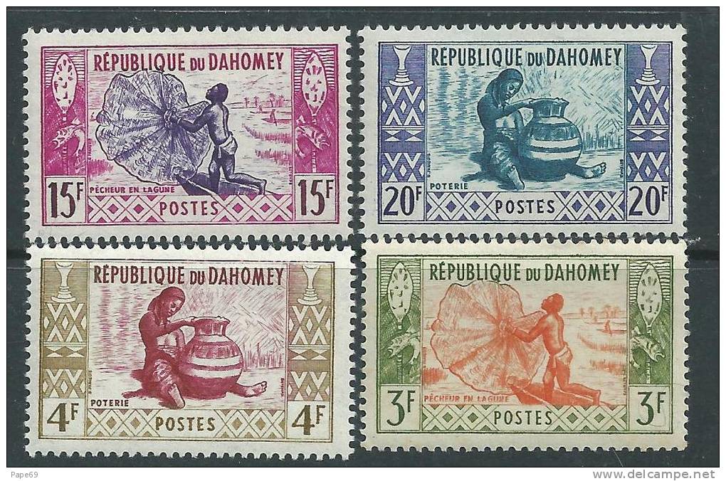 Dahomey  N° 159 / 66 XX Artisanat , La Série Des 6 Valeurs Sans Charnière, TB - Benin - Dahomey (1960-...)