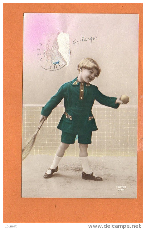 Sport - TENNIS - ENFANT (en L'état) - Tennis