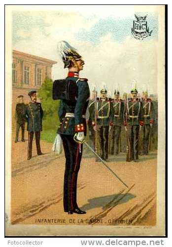 Armée Impériale Allemande : Infanterie De La Garde Officier - Otros & Sin Clasificación