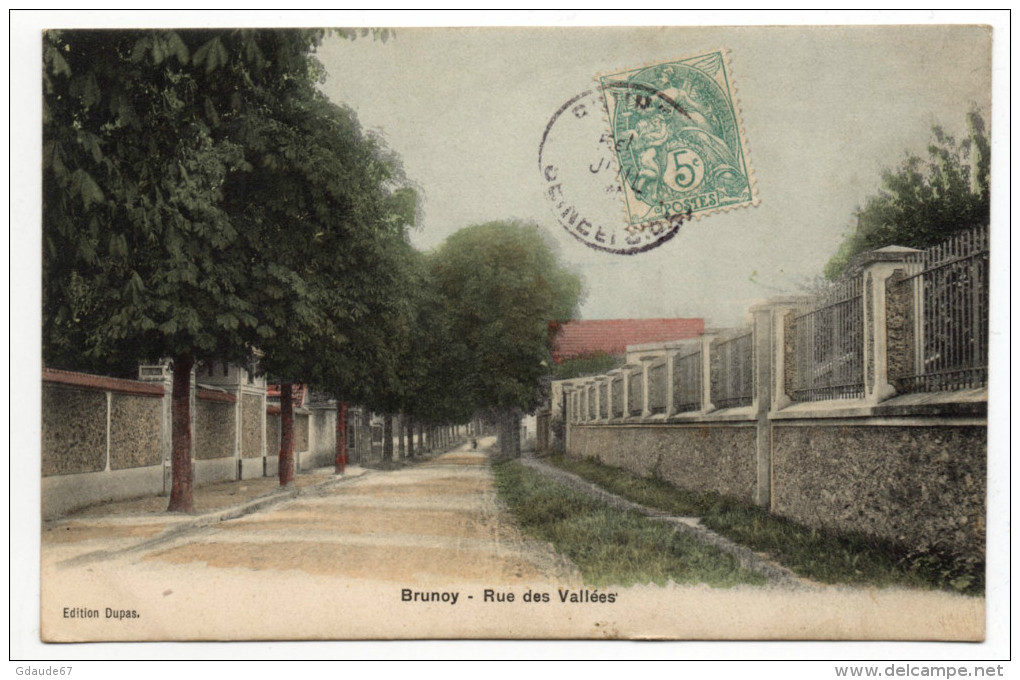 BRUNOY (91) - RUE DES VALLEES - Brunoy