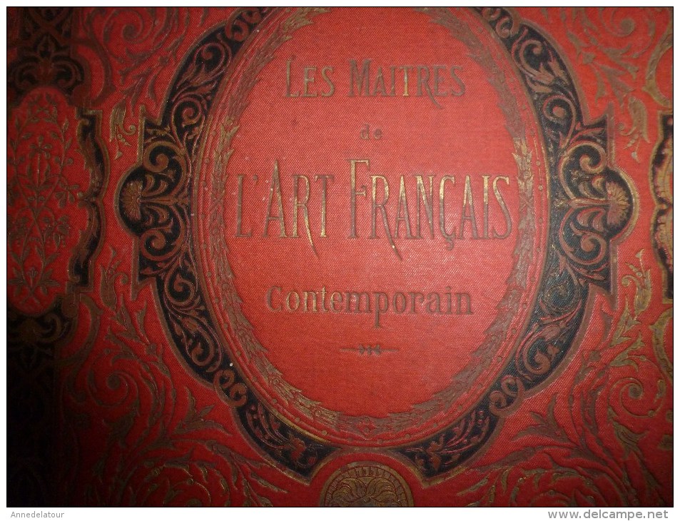 LES MAITRES DE L'ART FRANÇAIS  CONTEMPORAIN (trés belles gravures) , Editio Calmann Levy à Paris