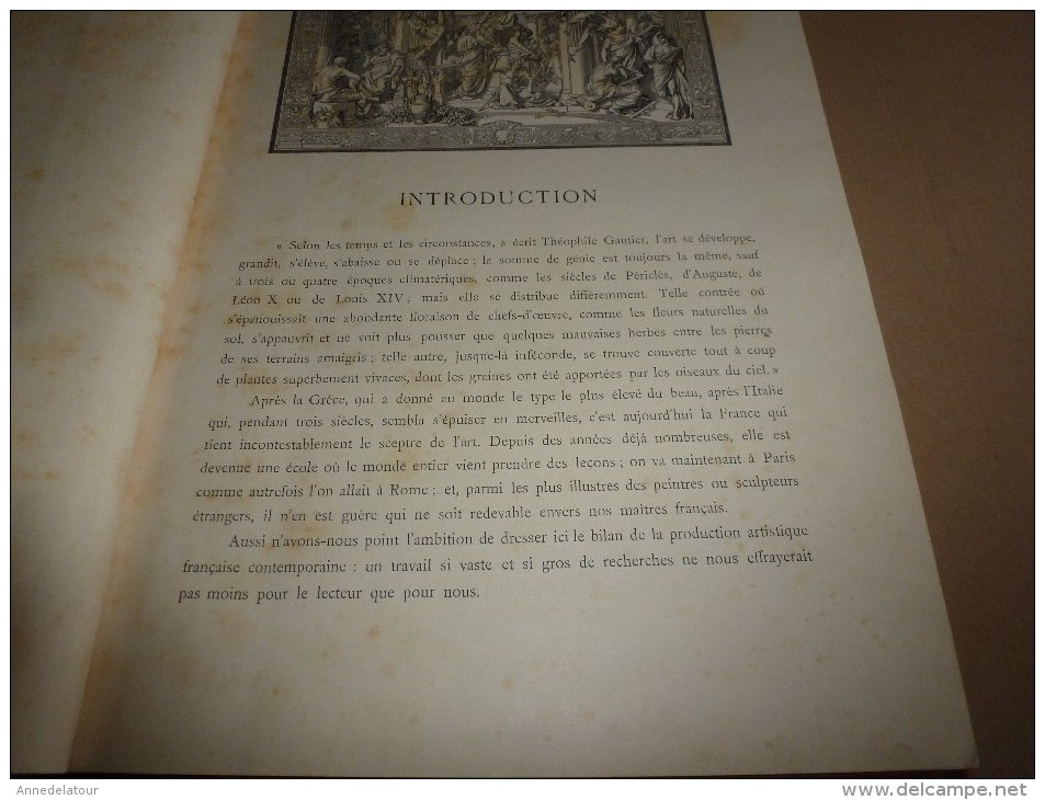 LES MAITRES DE L'ART FRANÇAIS  CONTEMPORAIN (trés belles gravures) , Editio Calmann Levy à Paris