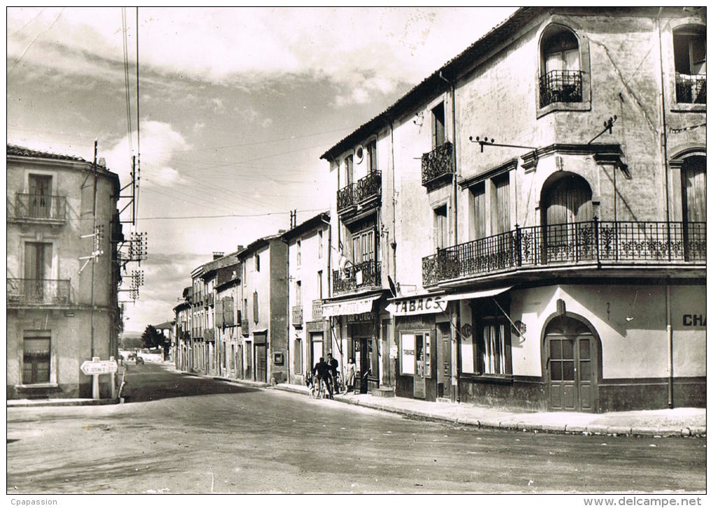 34 - MONTAGNAC  La Route De Pezenas -Tabacs - - Montagnac