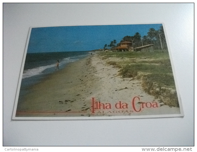 STORIA POSTALE FRANCOBOLLO COMMEMORATIVO Brasile Alagoas Ilha Da Croa Croa Island - Altri & Non Classificati