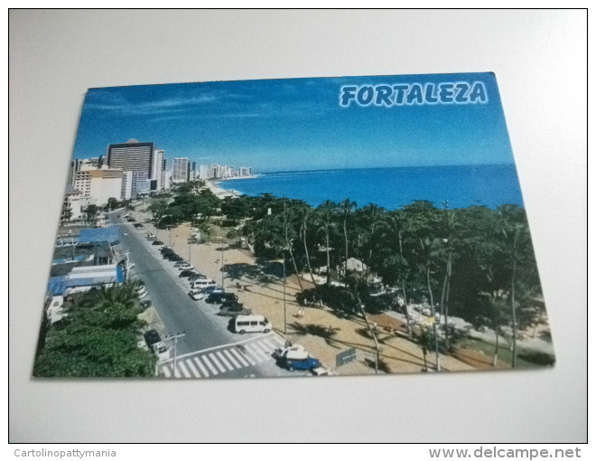 STORIA POSTALE FRANCOBOLLO COMMEMORATIVO Brasile Fortaleza Cearà Av. Beira Mar Praia Do Nautico - Fortaleza