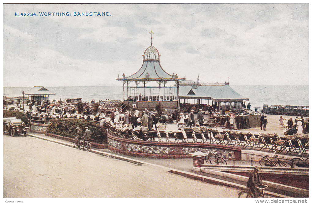 CP WORTHING ENGLAND BANDSTAND - Worthing