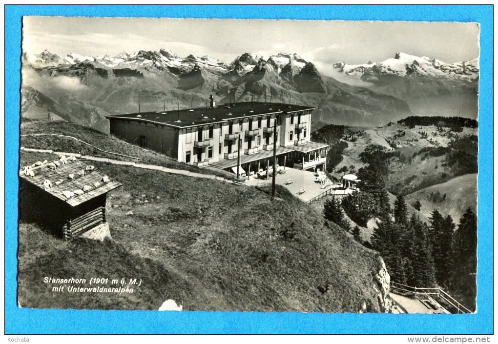 OV1.1141, Stanserhorn, Unterwaldneralpen, Circulée 1951 - Stans