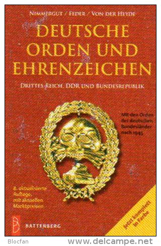 Katalog Deutsche Orden Ehrenzeichen 2011 New 20€ III.Reich DDR BRD Berlin Baden Bayern Saar Sachsen Catalogue Of Germany - Autres & Non Classés