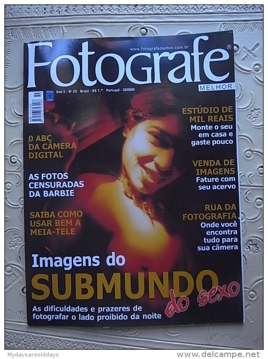 PHOTO PHOTOGRAPHY ART BOOK MAGAZINE - FOTOGRAFE PORTUGAL BRASIL - Photography