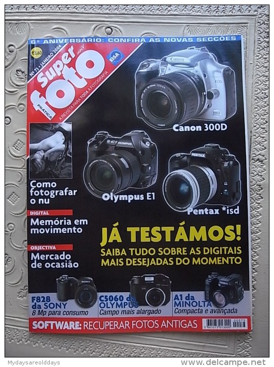 PHOTO PHOTOGRAPHY ART BOOK MAGAZINE - SUPER FOTO PORTUGAL - Fotografia