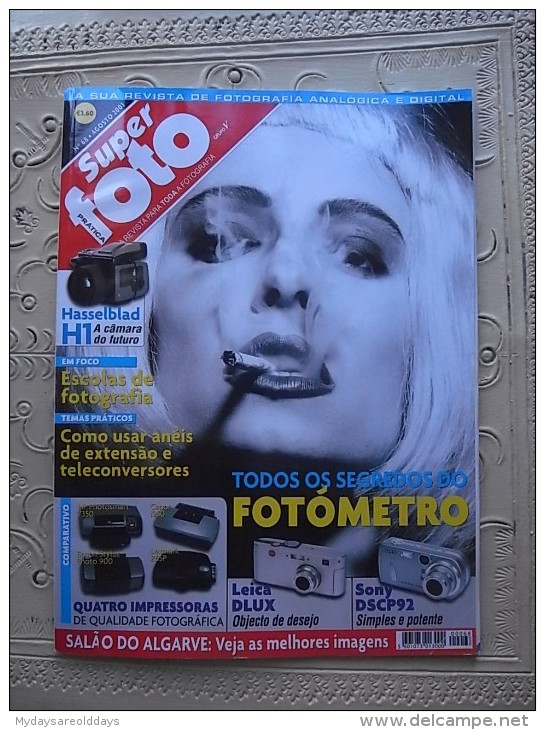 PHOTO PHOTOGRAPHY ART BOOK MAGAZINE - SUPER FOTO PORTUGAL - Photography