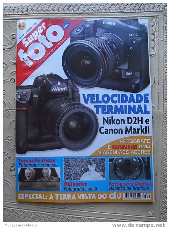 PHOTO PHOTOGRAPHY ART BOOK MAGAZINE - SUPER FOTO PORTUGAL - Photographie