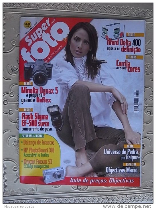 PHOTO PHOTOGRAPHY ART BOOK MAGAZINE - SUPER FOTO PORTUGAL - Fotografia