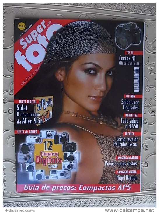 PHOTO PHOTOGRAPHY ART BOOK MAGAZINE - SUPER FOTO PORTUGAL - Photographie