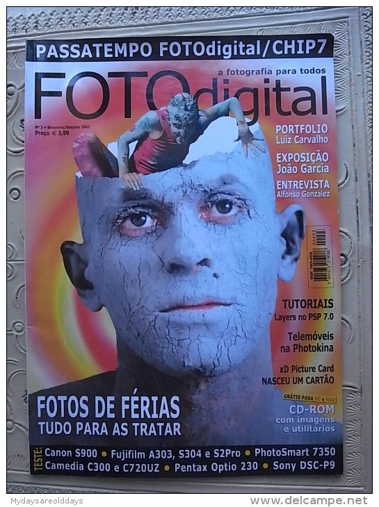 PHOTO PHOTOGRAPHY ART BOOK MAGAZINE - FOTO DIGITAL PORTUGAL - Fotografia