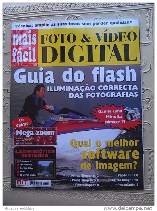 PHOTO PHOTOGRAPHY ART BOOK MAGAZINE - MAIS FACIL PORTUGAL - Photographie