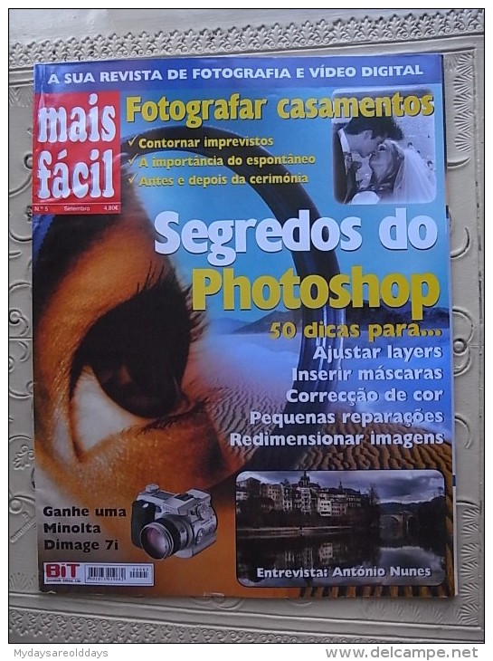 PHOTO PHOTOGRAPHY ART BOOK MAGAZINE - MAIS FACIL PORTUGAL - Fotografie
