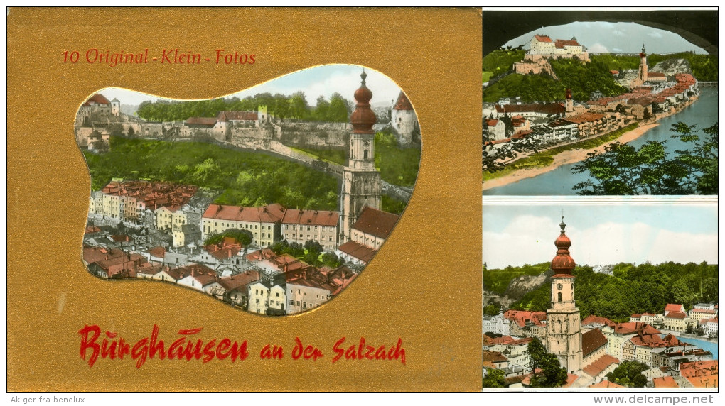 AK Ansichtskarten Mappe Burghausen An Der Salzach In Oberbayern Deutschland A.d. Bayern Germany Allemagne Postcards - Burghausen