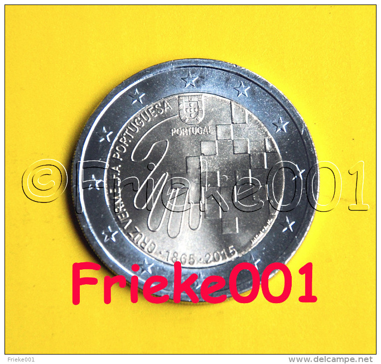 Portugal - 2 Euro 2015 Commemorative. (Rode Kruis) - Portugal