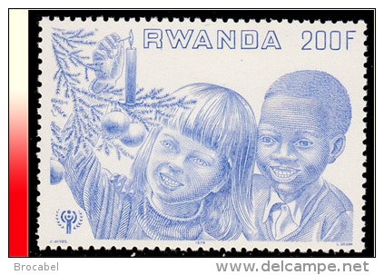 Rwanda 0945**  Noel Et Année De L'enfant   MNH - Neufs