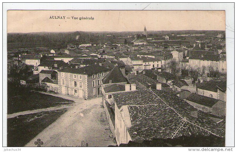 AULNAY.  VUE GENERALE - Aulnay