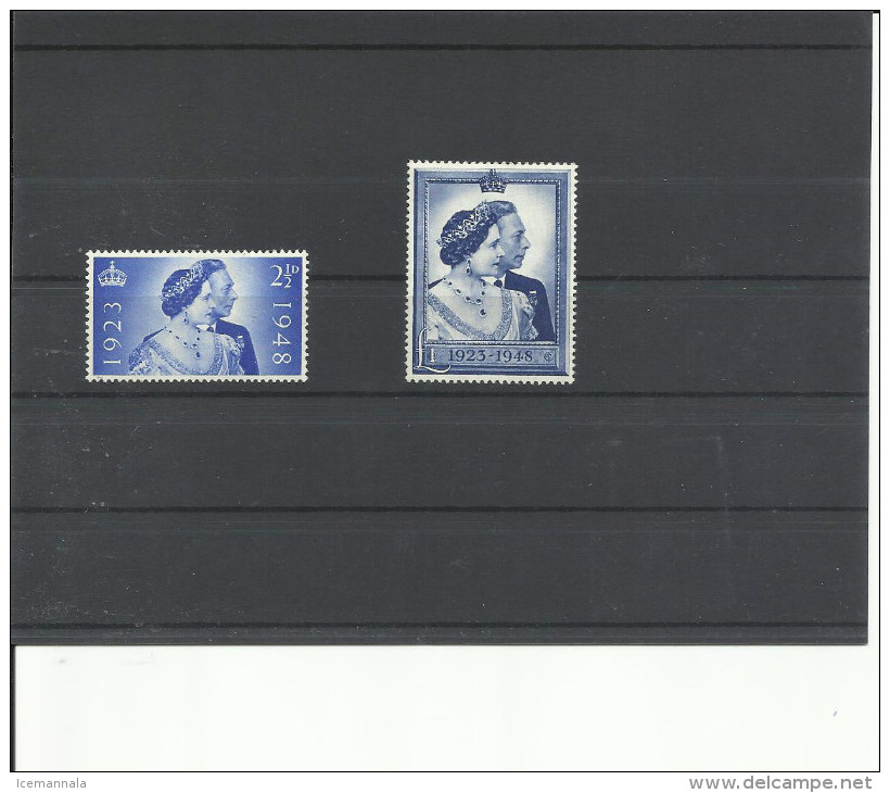 GRAN BRETAÑA YVERT 237/38   MNH  ** - Unused Stamps