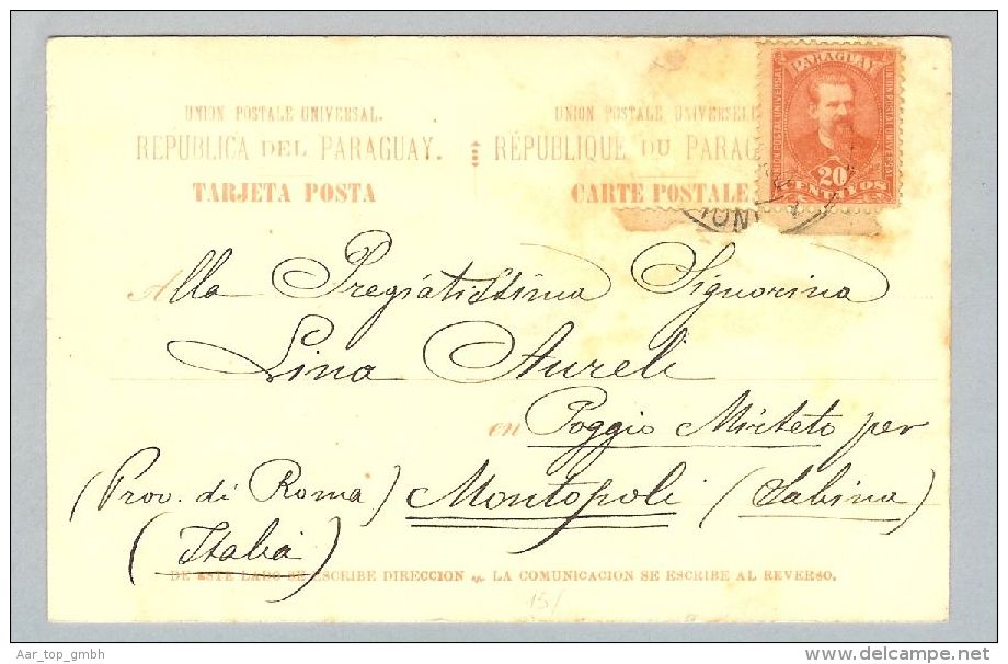 AK Paraguay 1900-07-20 Litho Rosenblatt #4322 - Paraguay