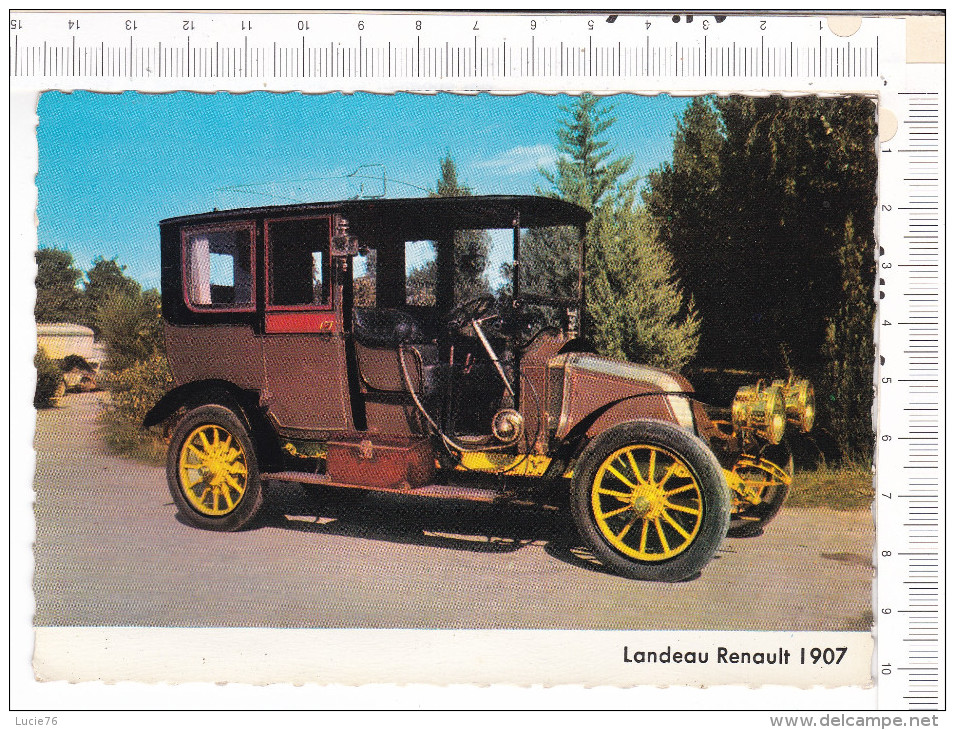 LANDAU  RENAULT      1907 - Voitures De Tourisme