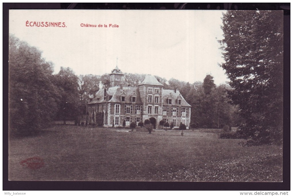 CPA - ECAUSSINNES - Château De La Folie  // - Ecaussinnes