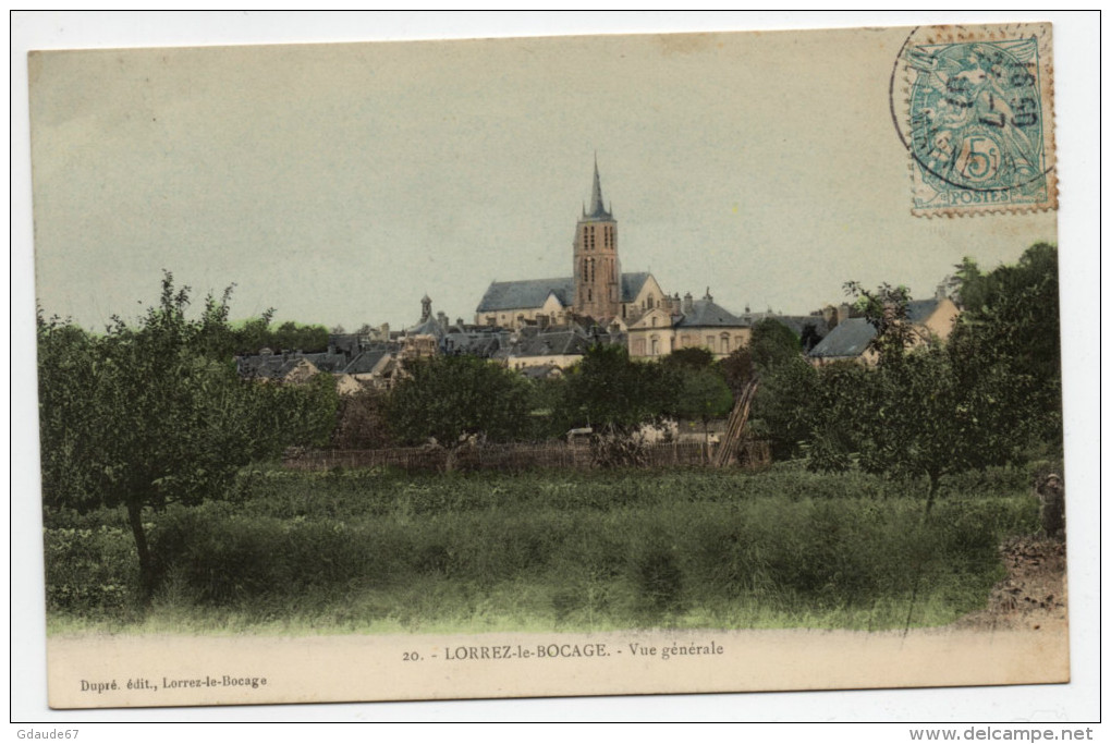 LORREZ LE BOCAGE (77) - VUE GENERALE - Lorrez Le Bocage Preaux