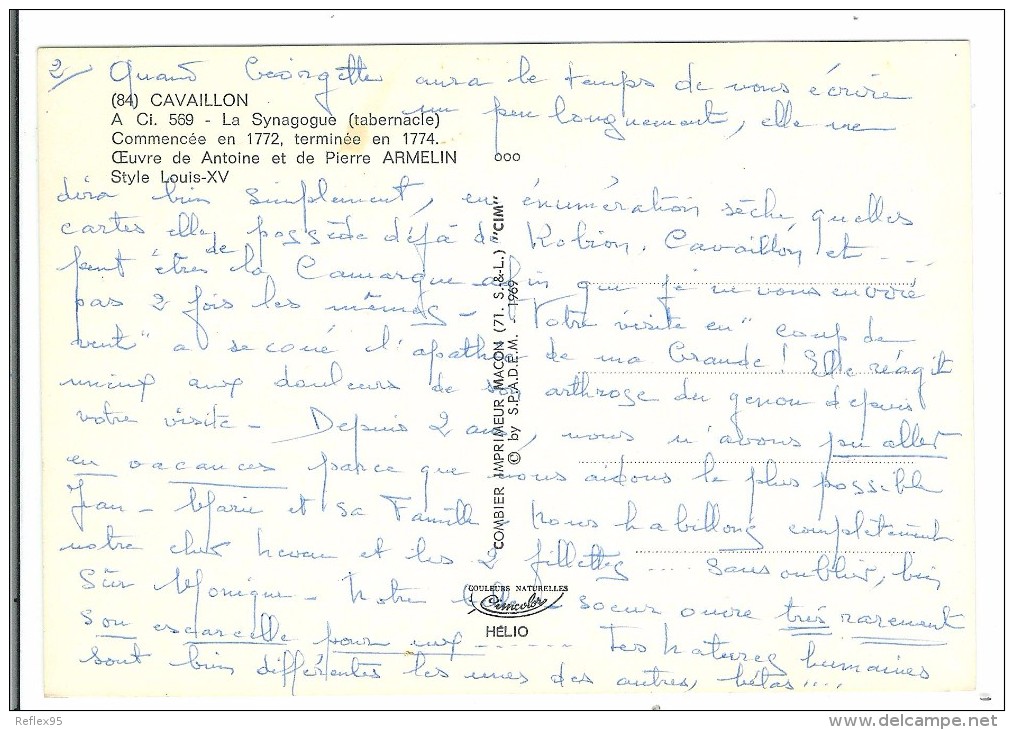 CAVAILLON - La Synagogue - Cavaillon