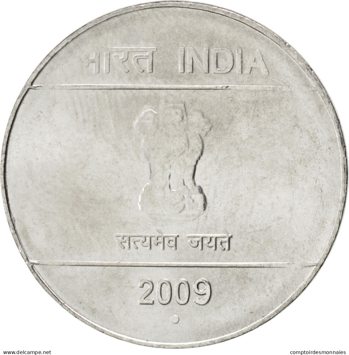 Monnaie, INDIA-REPUBLIC, Rupee, 2009, SPL, Stainless Steel, KM:331 - India