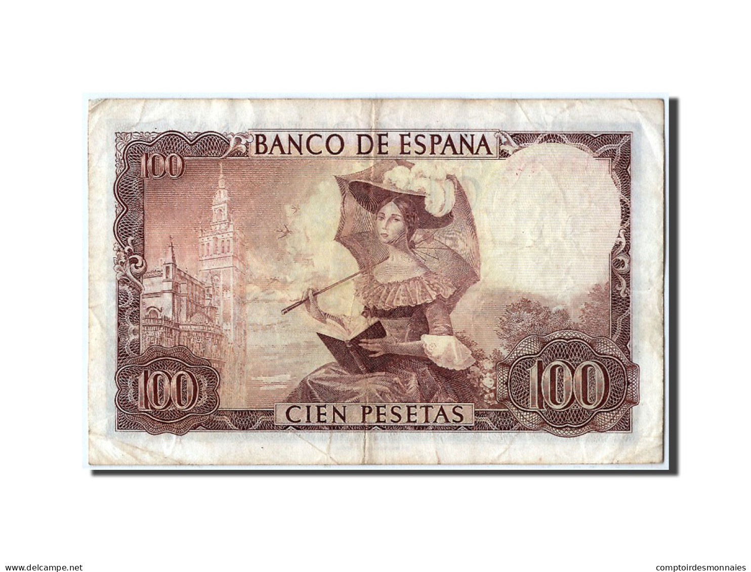 Billet, Espagne, 100 Pesetas, 1965, 1965-11-19, TTB - 100 Pesetas