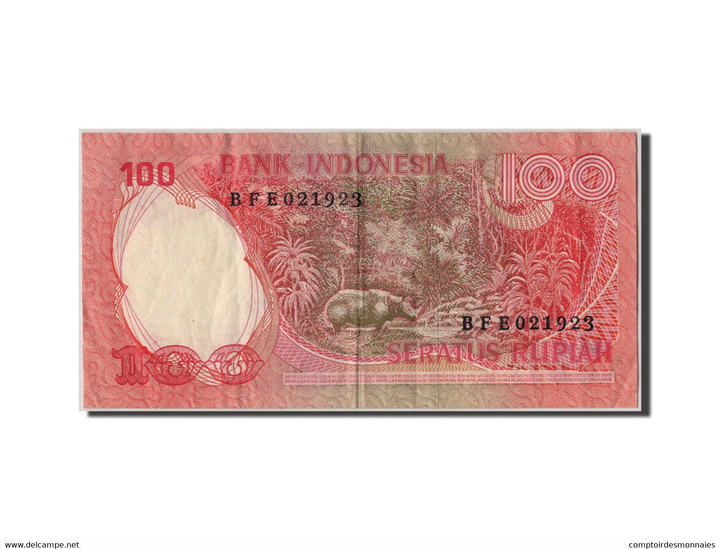 Billet, Indonésie, 100 Rupiah, 1977, TTB - Indonésie