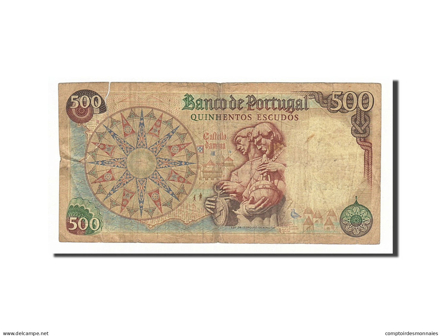 Billet, Portugal, 500 Escudos, 1979, 1979-09-06, B+ - Portugal