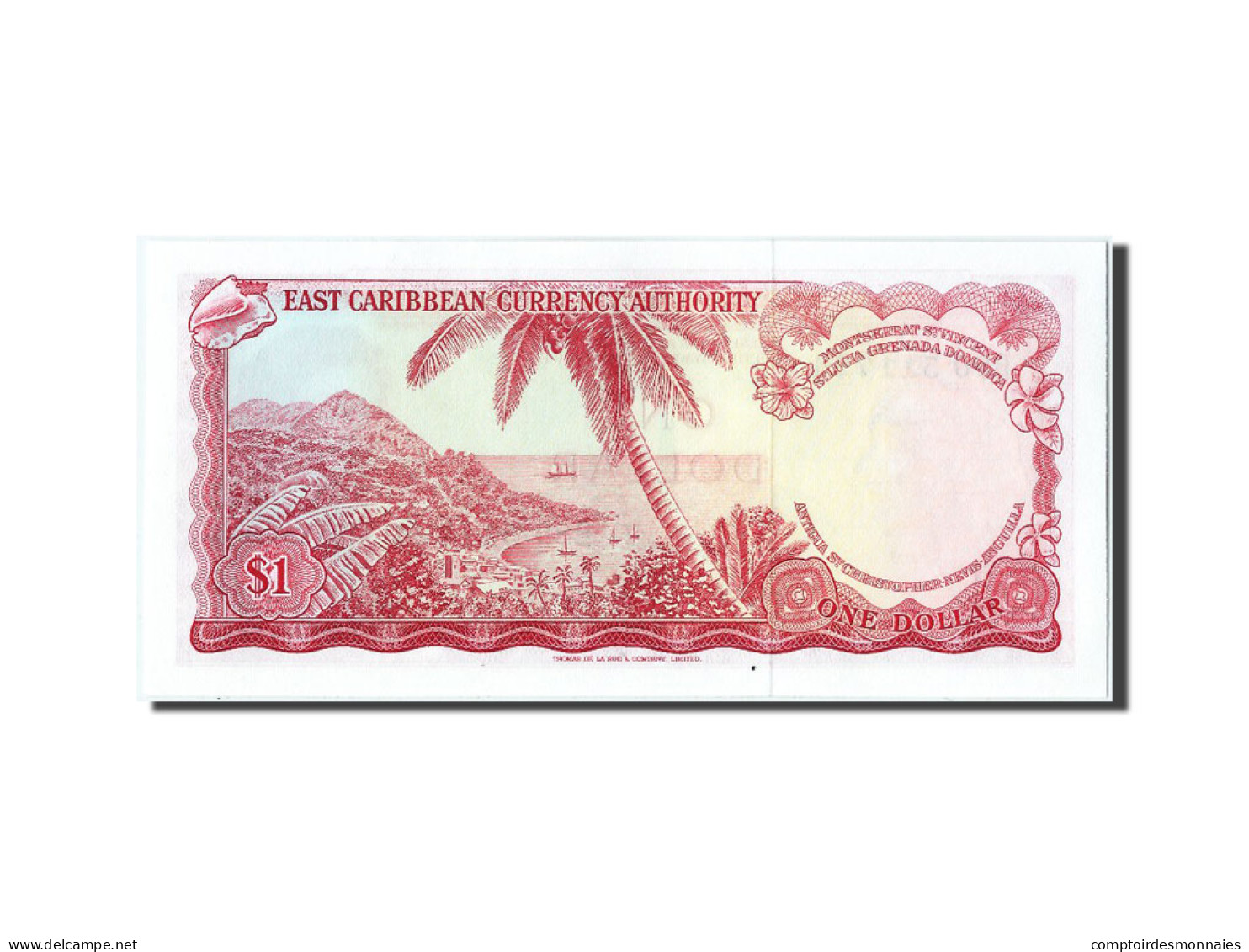 Billet, Etats Des Caraibes Orientales, 1 Dollar, NEUF - Caraïbes Orientales