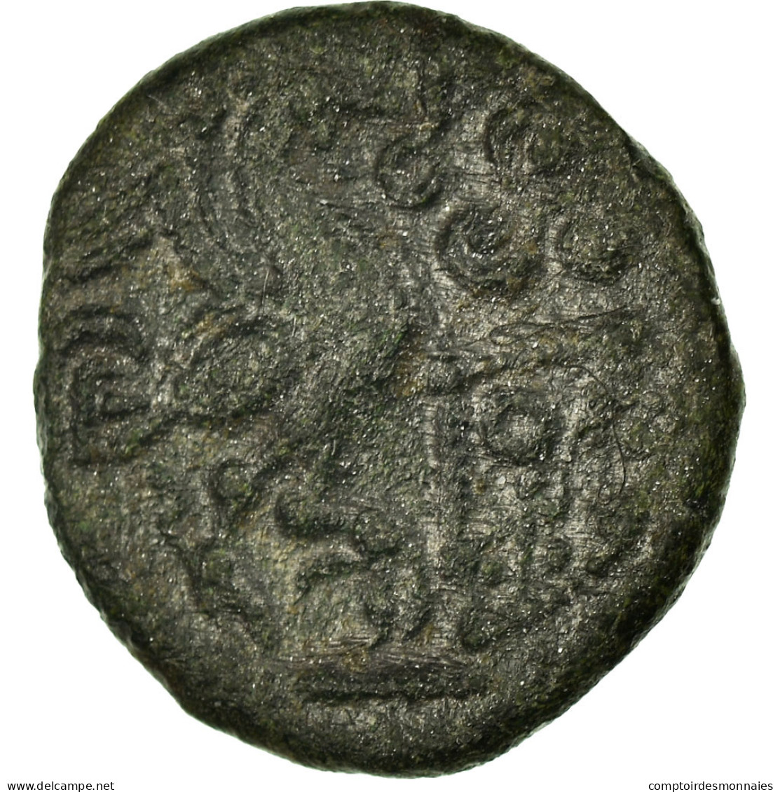 Monnaie, Bellovaques, Bronze, TB+, Bronze, Delestrée:518 - Celtic