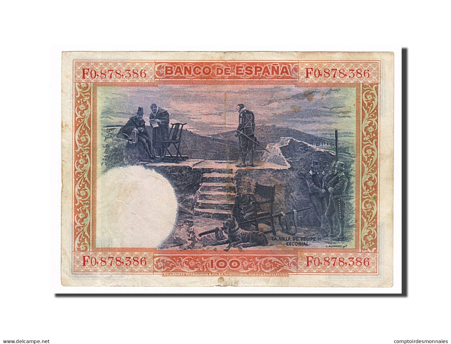 Billet, Espagne, 100 Pesetas, 1925, 1925-07-01, TTB - 100 Pesetas