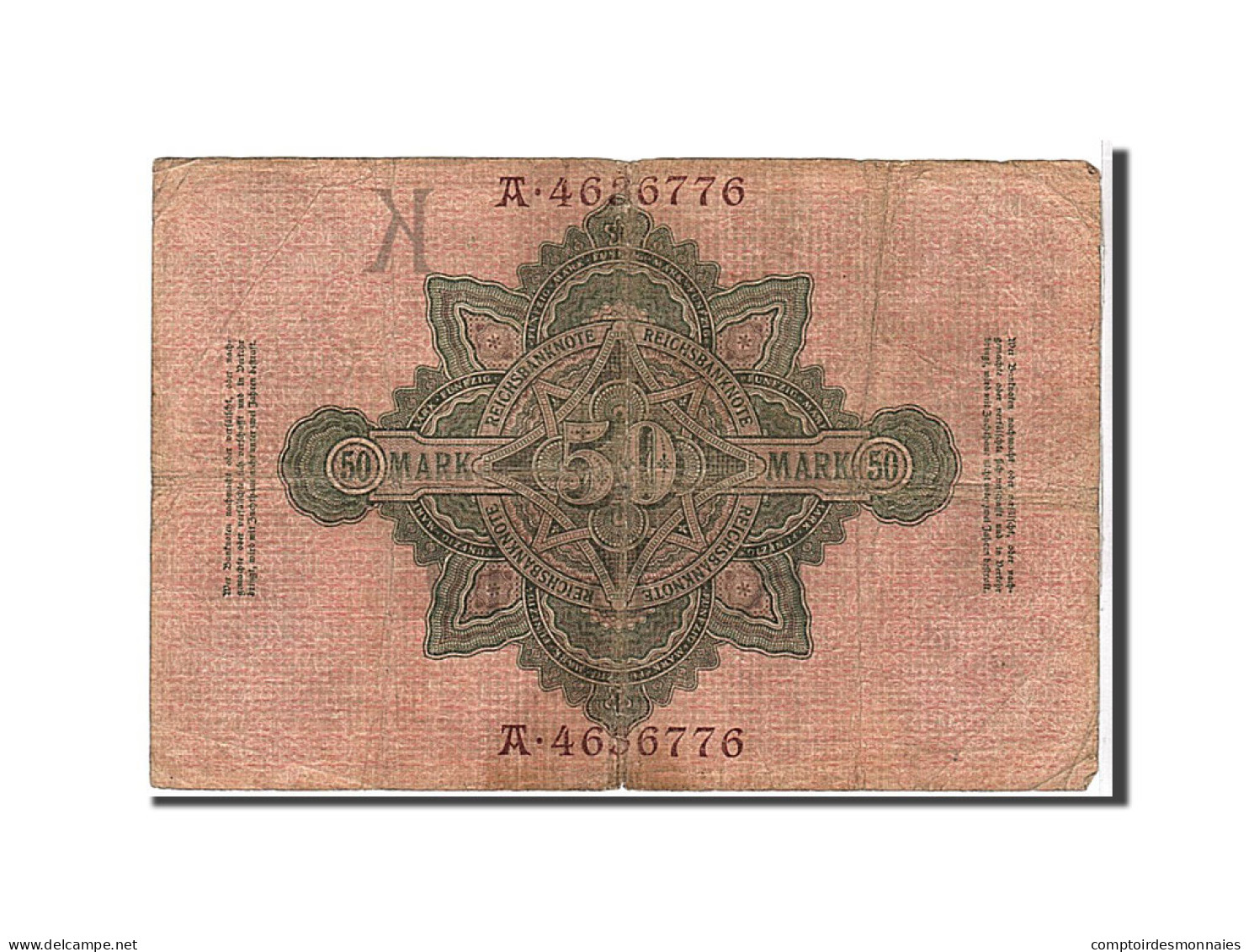 Billet, Allemagne, 50 Mark, 1910, KM:41, B - 50 Mark