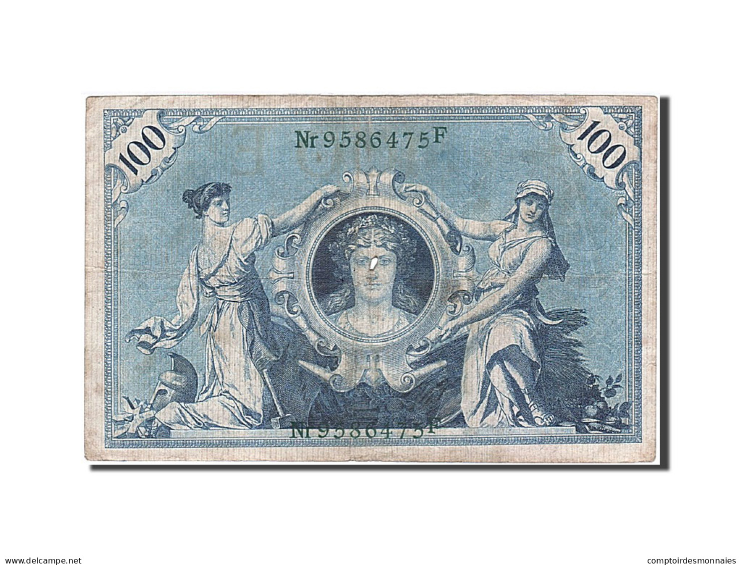 Billet, Allemagne, 100 Mark, 1908, 1908-02-07, TB - 100 Mark