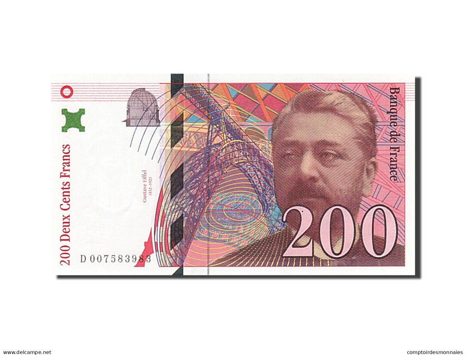 Billet, France, 200 Francs, 200 F 1995-1999 ''Eiffel'', 1996, NEUF - 200 F 1995-1999 ''Eiffel''