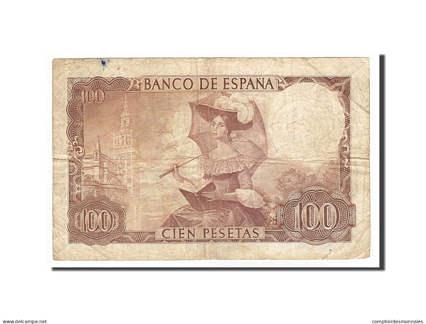 Billet, Espagne, 100 Pesetas, 1965, 1965-11-19, TB - 100 Pesetas