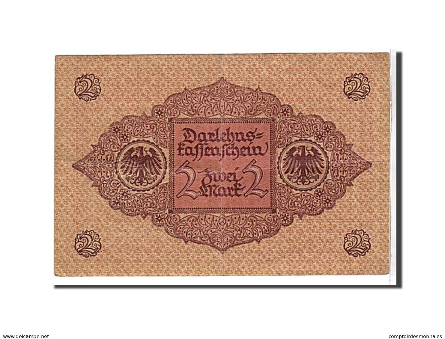 Billet, Allemagne, 2 Mark, 1920, KM:59, TTB+ - 2 Mark