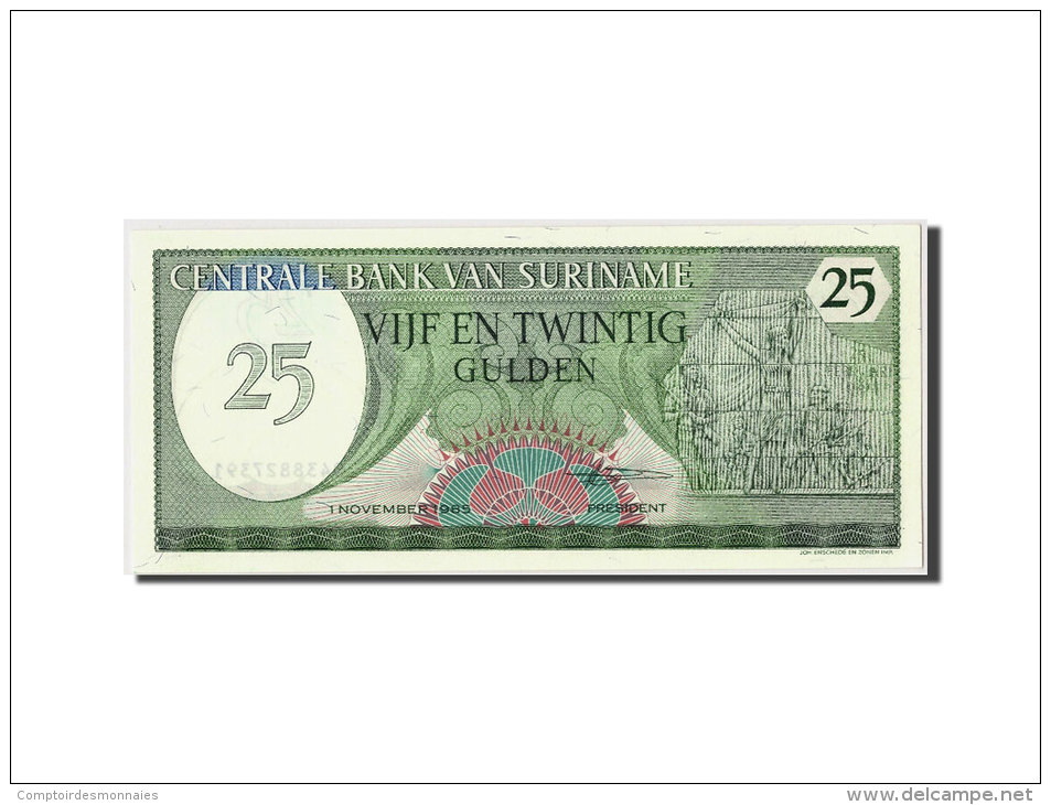 [#306242] Suriname, 25 Gulden Type 1982 - Surinam