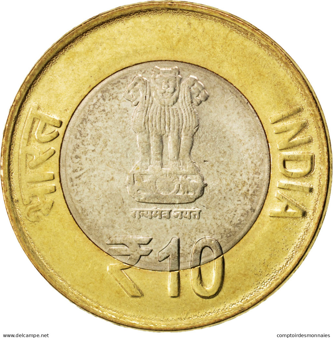 Monnaie, INDIA-REPUBLIC, 10 Rupees, 2012, SPL, Bi-Metallic, KM:407 - India