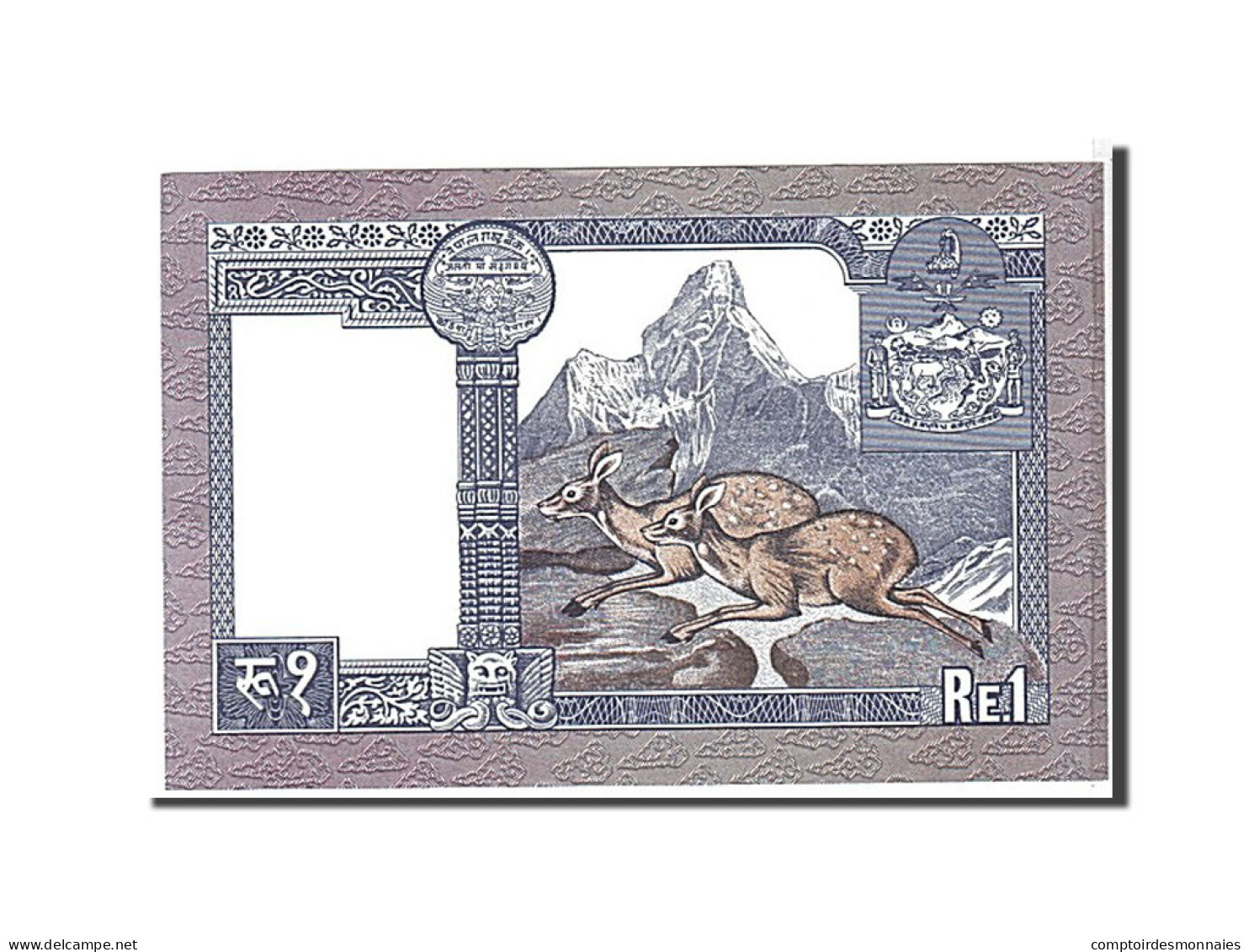 Billet, Népal, 1 Rupee, 1974, KM:22, NEUF - Nepal