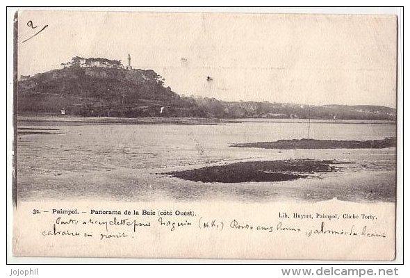 Paimpol - Panorama De La Baie - Côté Ouest - Circulé 1904 - Paimpol